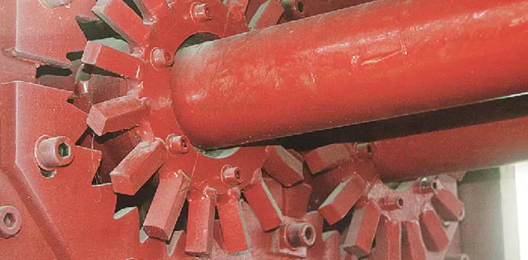 Μηχανήματα Παραγωγής Τούβλων Μεσαίας Κλίμακας Διπλού Σταδίου Αντλίας κενού για Πλινθόκτιστα και Κεραμίδια 6