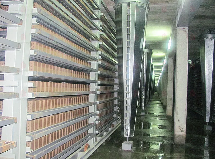 Μηχανή ξήρανσης του διαχωριστή κυκλώνα για την ξήρανση τούβλων από πηλό κατά την επεξεργασία 1