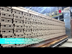 Καροτσάκι στεγνώματος στο έργο της Brictec