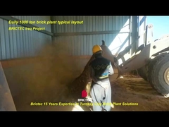 BRICTEC Box Feeder για μηχανήματα επεξεργασίας πρώτων υλών κατασκευής τούβλων