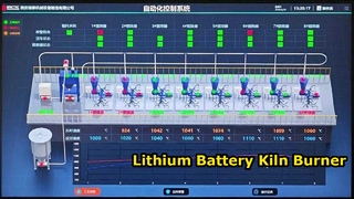 Ο ειδικός καυστήρας καυστήρα σήραγγας έργου φρύξης μπαταρίας λιθίου παραδόθηκε με επιτυχία